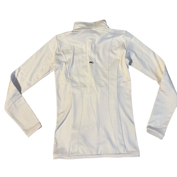 Kjus Diamond White Fleece Ladies Jacket Size XXS - Picture 2 of 5